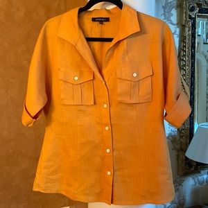 Lafayette148 8 Blouse linen